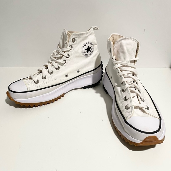 Converse Run Star‎ Hike Platform Sneaker - White Womens 10.5 - Picture 7 of 10